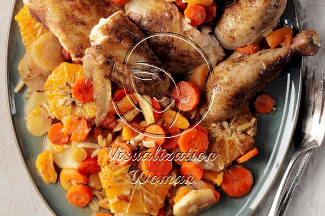 Tangerine Chicken Tagine