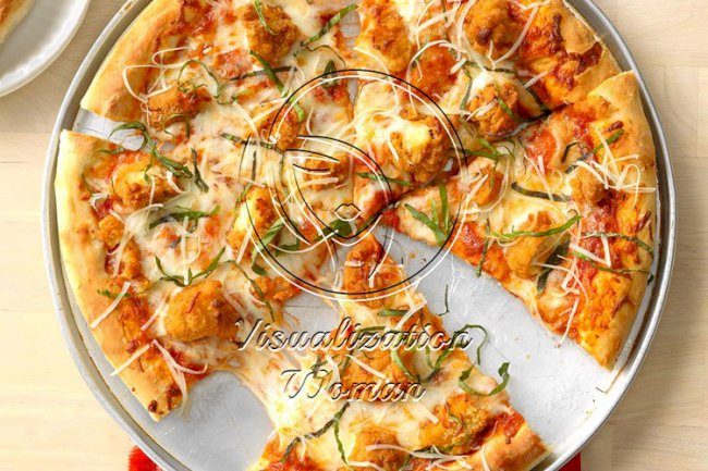 Chicken Parmesan Pizza