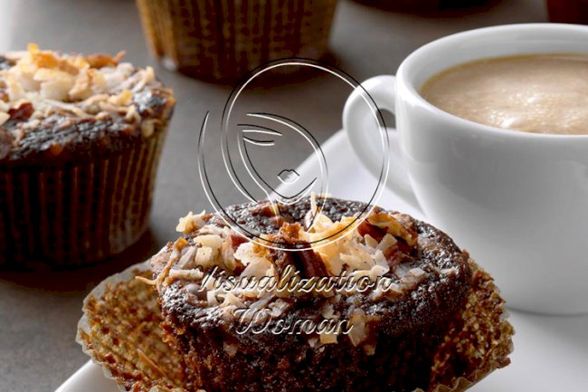 Coconut Chocolate Muffins