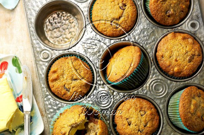 Chocolate Banana Muffins