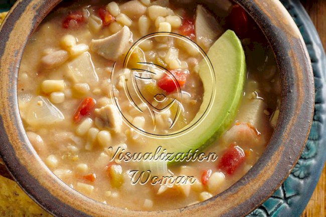 Chicken Soup with Beans
