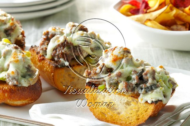 Beef Stroganoff Sandwiches