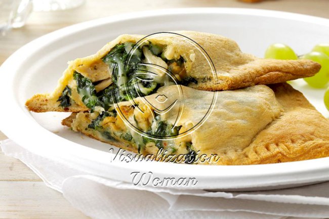 Pesto Chicken Turnovers