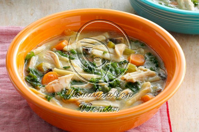 Homey Chicken Noodle Soup
