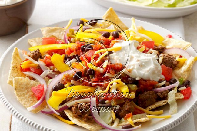 Layered Taco Salad