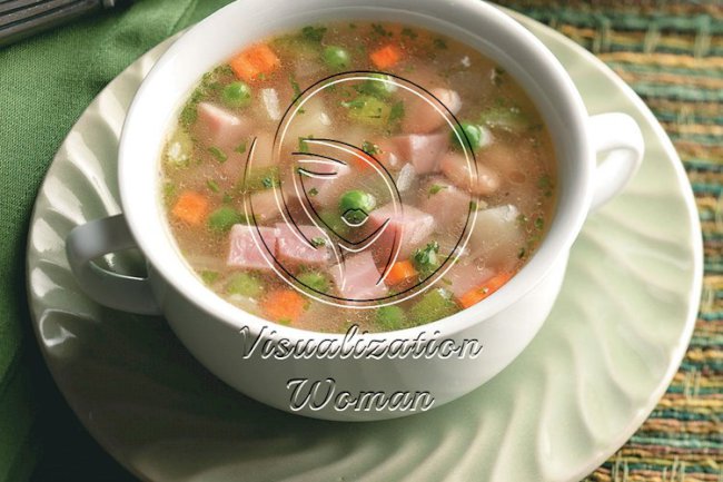Ham, Bean and Potato Soup