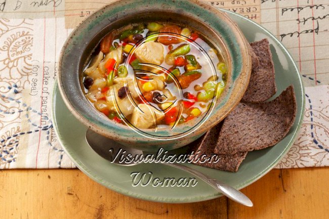Southwest Chicken Soup