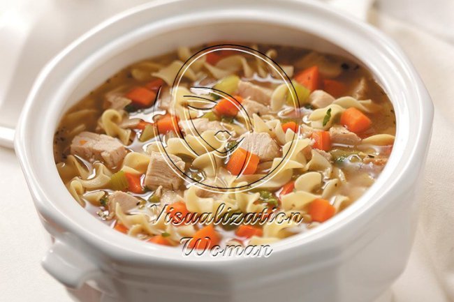 Old-Fashioned Turkey Noodle Soup
