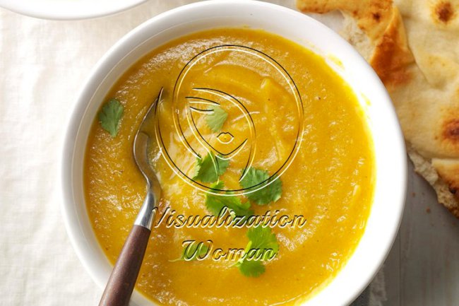 Creamy Cauliflower Pakora Soup