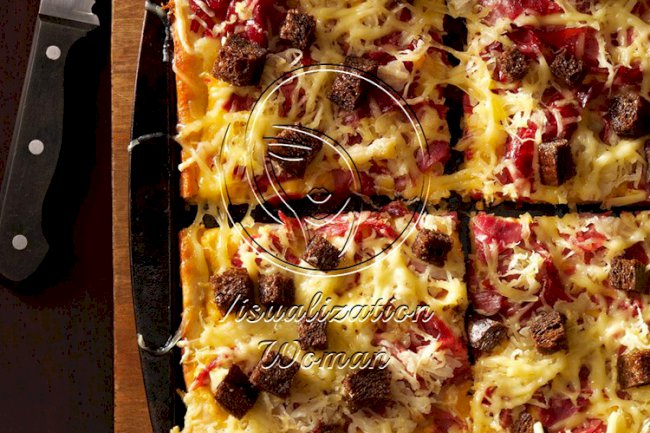 Reuben-Style Pizza