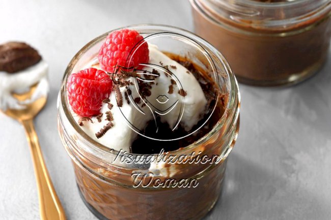 Slow-Cooker Chocolate Pots de Creme