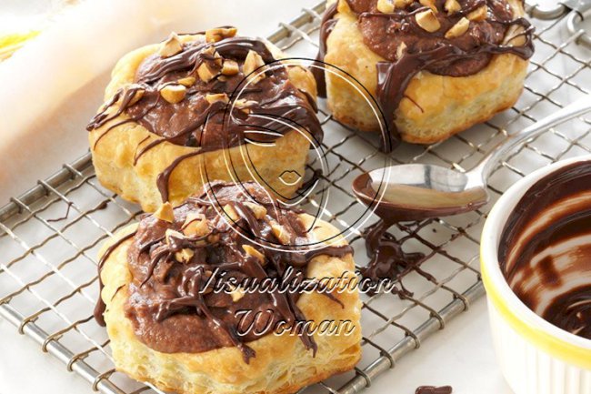 Chocolate Hazelnut Mousse Cups