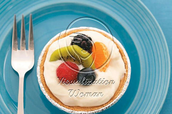 White Chocolate Mousse Tarts