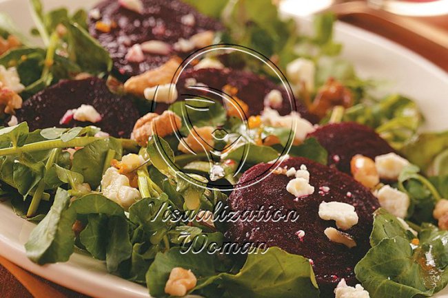Beet Salad with Orange Vinaigrette