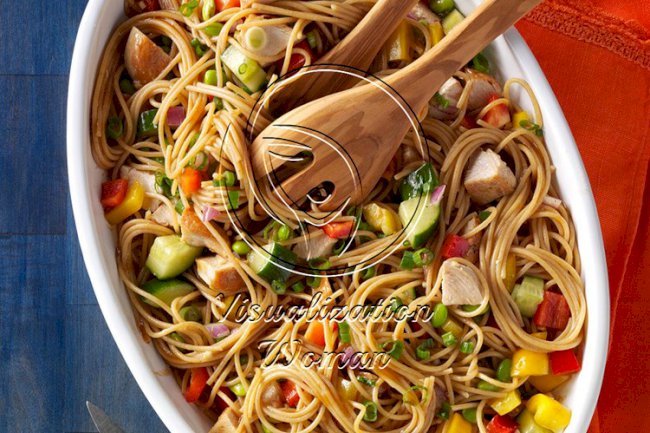 Gingered Spaghetti Salad