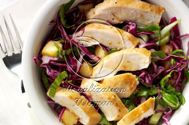 Chicken and Asian Slaw