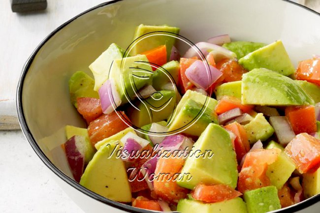 Easy Tomato Avocado Salad