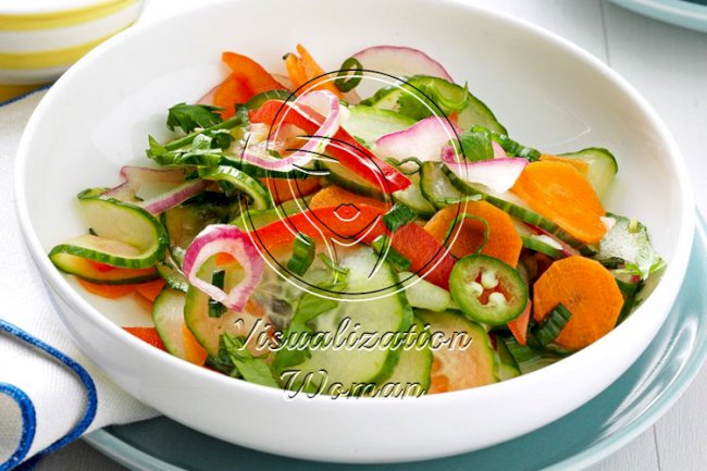Crisp & Spicy Cucumber Salad