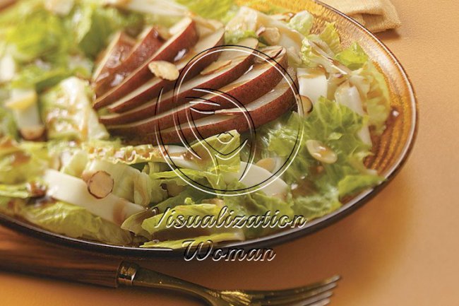 Asian Pear Salad for Two