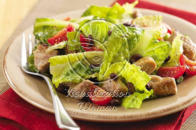 Barbecue Pork Salad