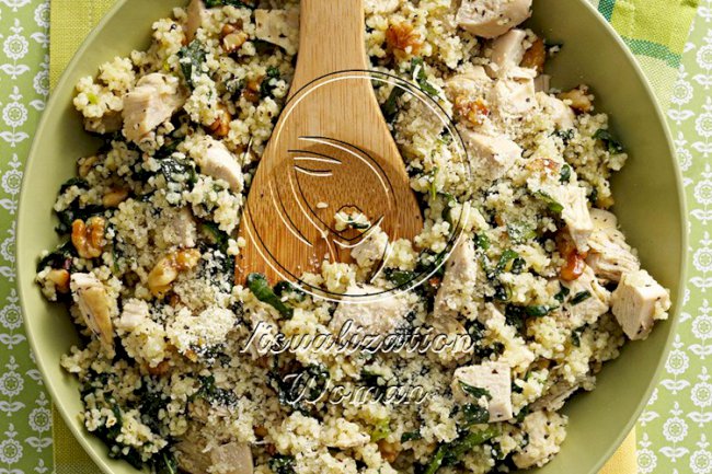 Parmesan Chicken Couscous