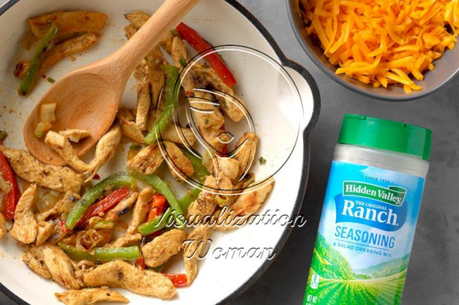 Ranch Chicken Fajitas