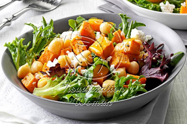 Sweet Potato & Chickpea Salad