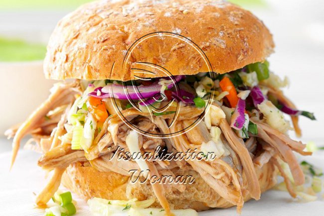 Sesame Pulled Pork Sandwiches