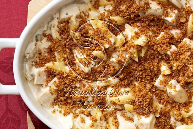 Four-Cheese Turkey Pasta Bake