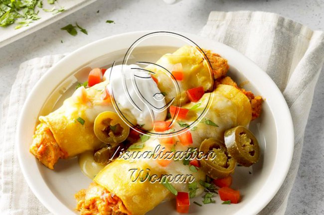 Turkey Enchiladas Verdes