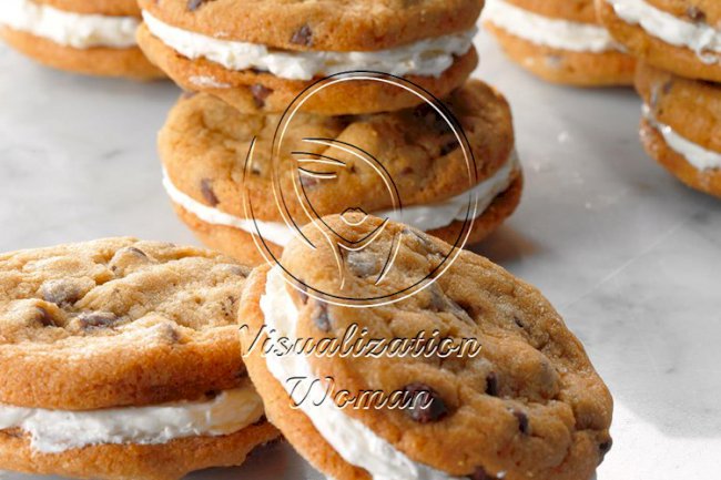 Mini Chocolate Chip Sandwich Cookies