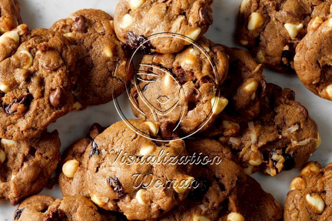 Chocolate Chip-Cherry Chunk Cookies