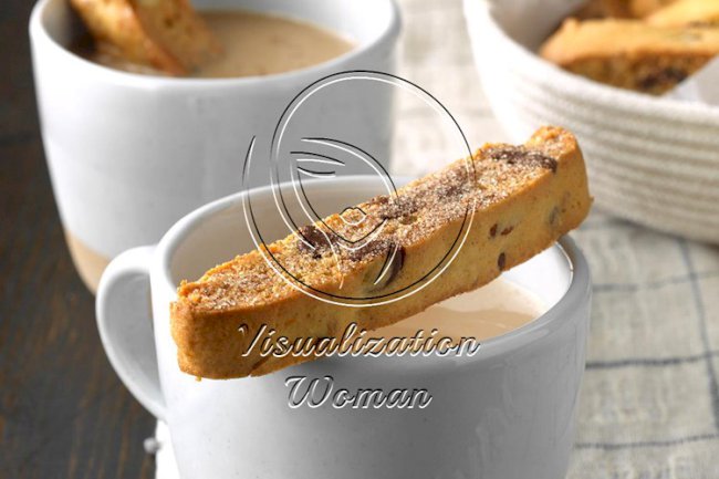 Chocolate Chip Mandelbrot Cookies