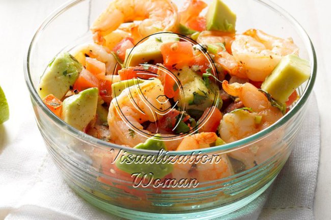 Shrimp and Avocado Salad