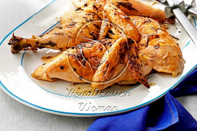 Herbed Beer Can Chicken