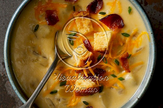 Cream of Potato & Cheddar Soup