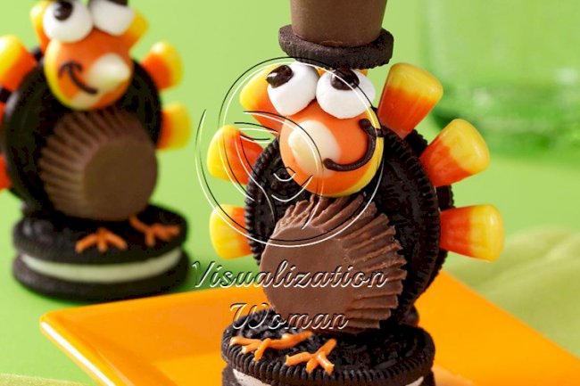 Turkey Pilgrim Cookies