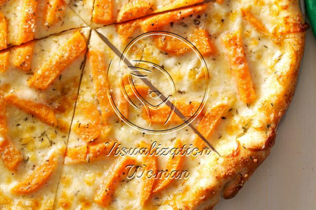 Fontina & Sweet Potato Pizza