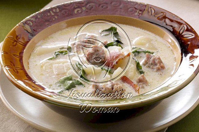 Tuscan Sausage and Potato Soup