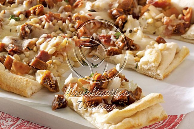 Caramelized Onion & Fig Pizza