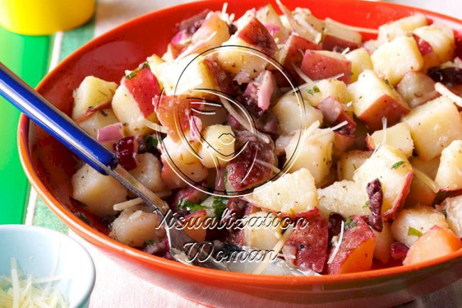 Red Potato Salad with Lemony Vinaigrette