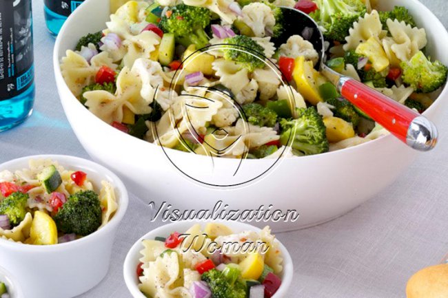 Garden Bow Tie Salad