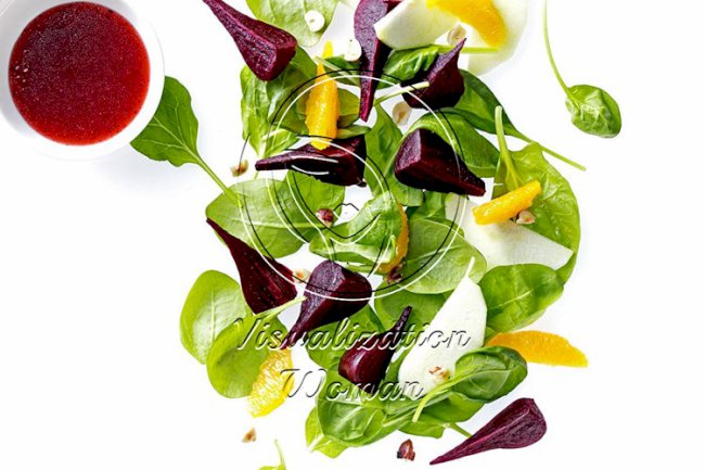 Spinach Beet Salad
