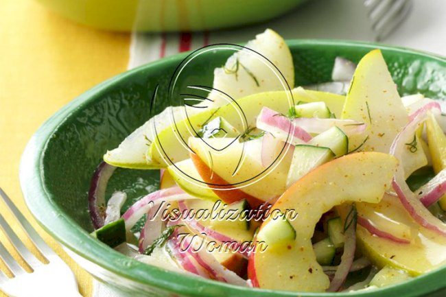 Fresh Apple & Pear Salad