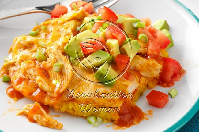 Chicken Tamale Bake