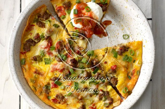 Sausage Tortilla Breakfast Bake