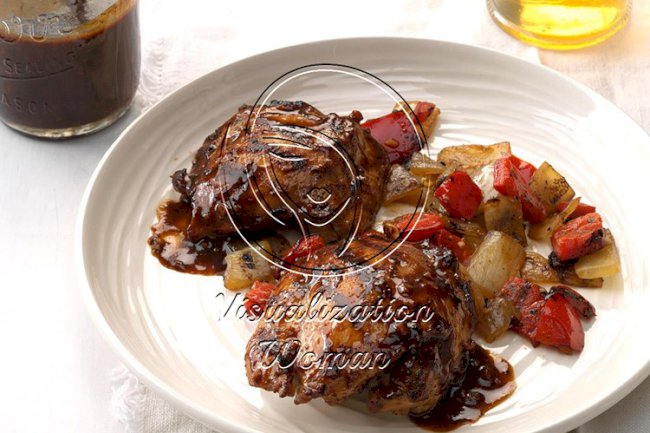 Whiskey Pineapple Chicken