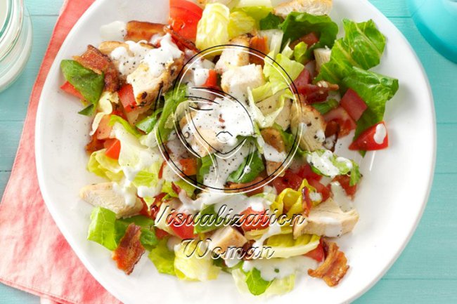 Bacon Chicken Chopped Salad