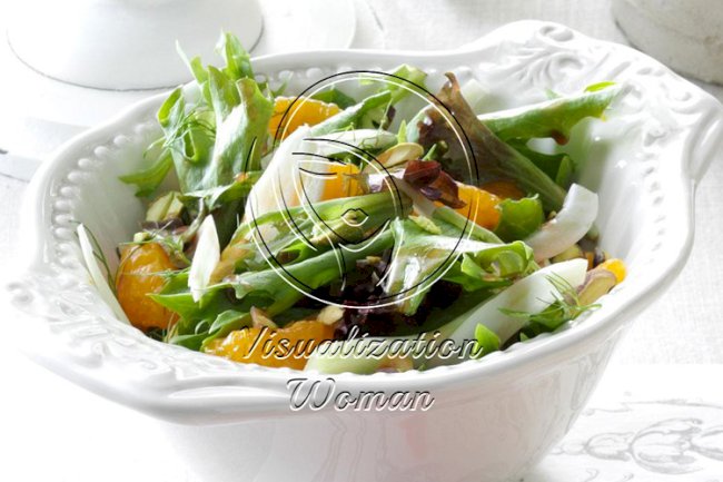 Fennel Salad with Orange-Balsamic Vinaigrette