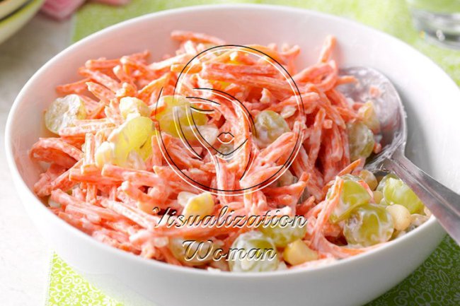 Pina Colada Carrot Salad